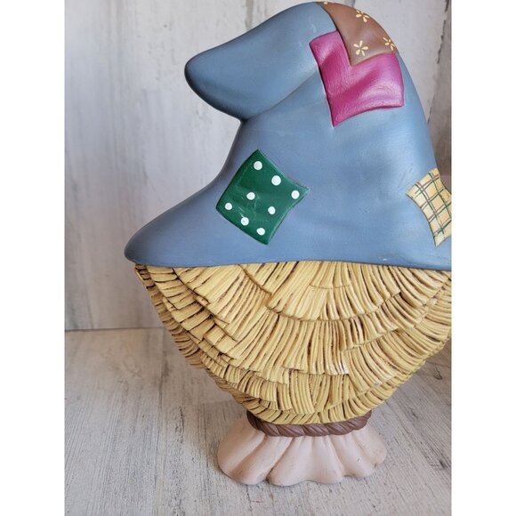 Party 1993 scarecrow ceramic head fall Halloween unique home decor - Picture 10 of 12